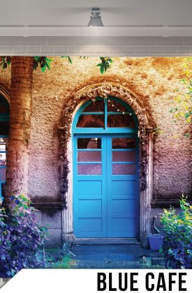 BlueCafeDoors